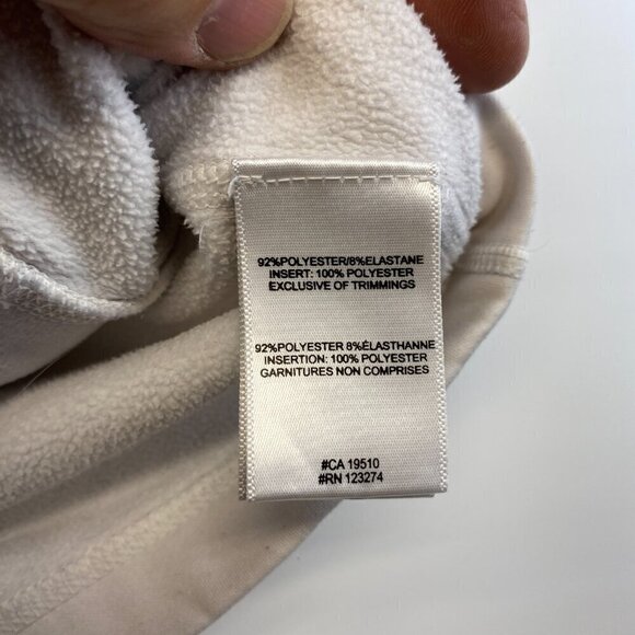 Lole Women's White Zip Front Hooded Long Sleeve Athletic Jacket Size M - Picture 8 of 16